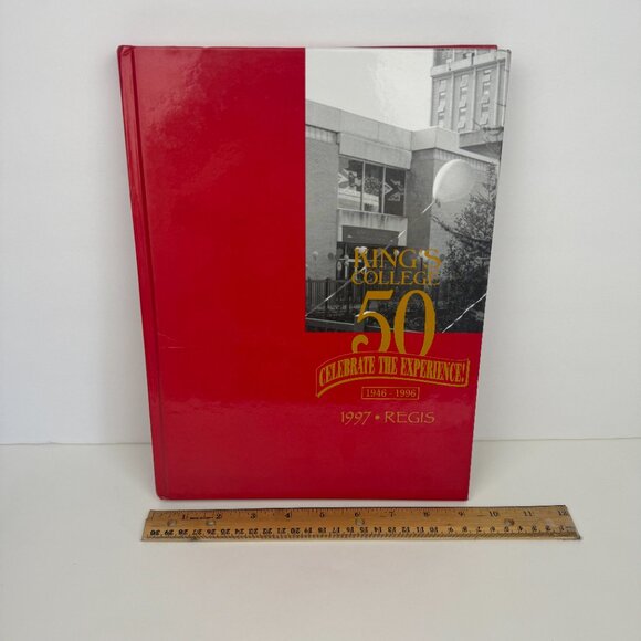 Vtg 1997 Kings College Wilkes Barre PA Pennsylvania Regis Yearbook 50 Year Anniv - Picture 5 of 14